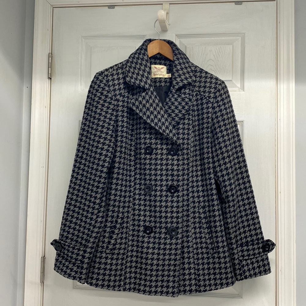Faded Glory Houndstooth Coat